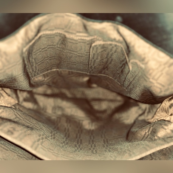 Salvatore Ferragamo Authentic Black Top Handle Bag Saffiano Leather EC - Picture 12 of 16